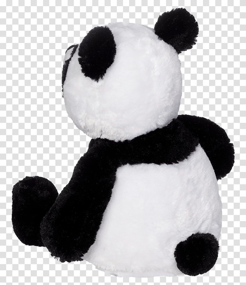 Peyton Panda Back Of Stuffed Animal, Plush, Toy, Snowman, Winter Transparent Png