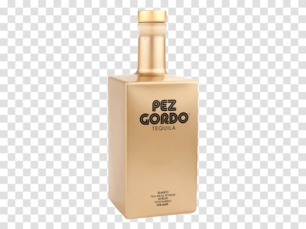 Pez Gordo Blanco Tequila, Bottle, Cosmetics, Aftershave, Perfume Transparent Png