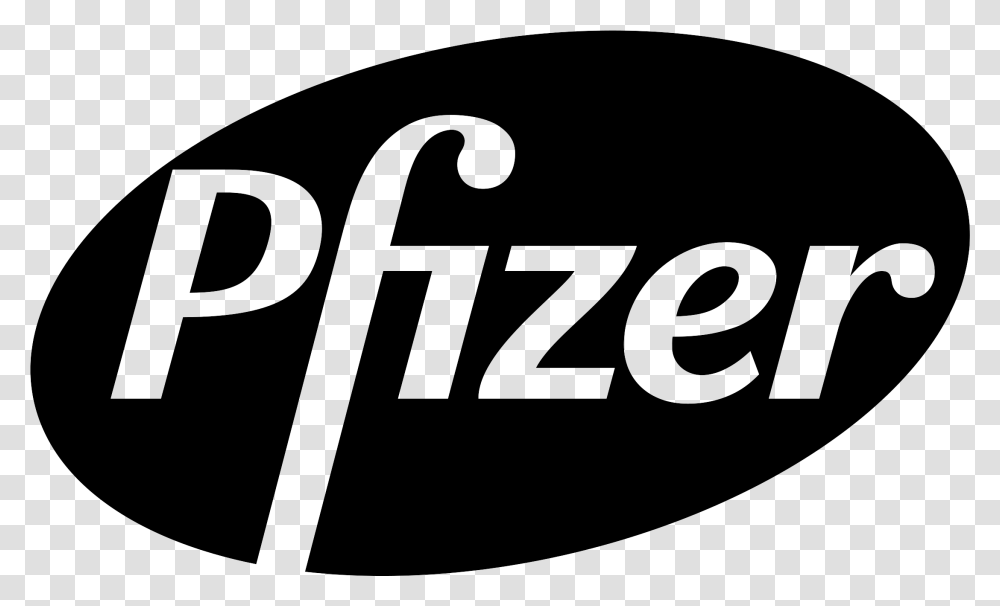 Pfizer Logo Black And White Pfizer Logo White, Gray, World Of Warcraft Transparent Png