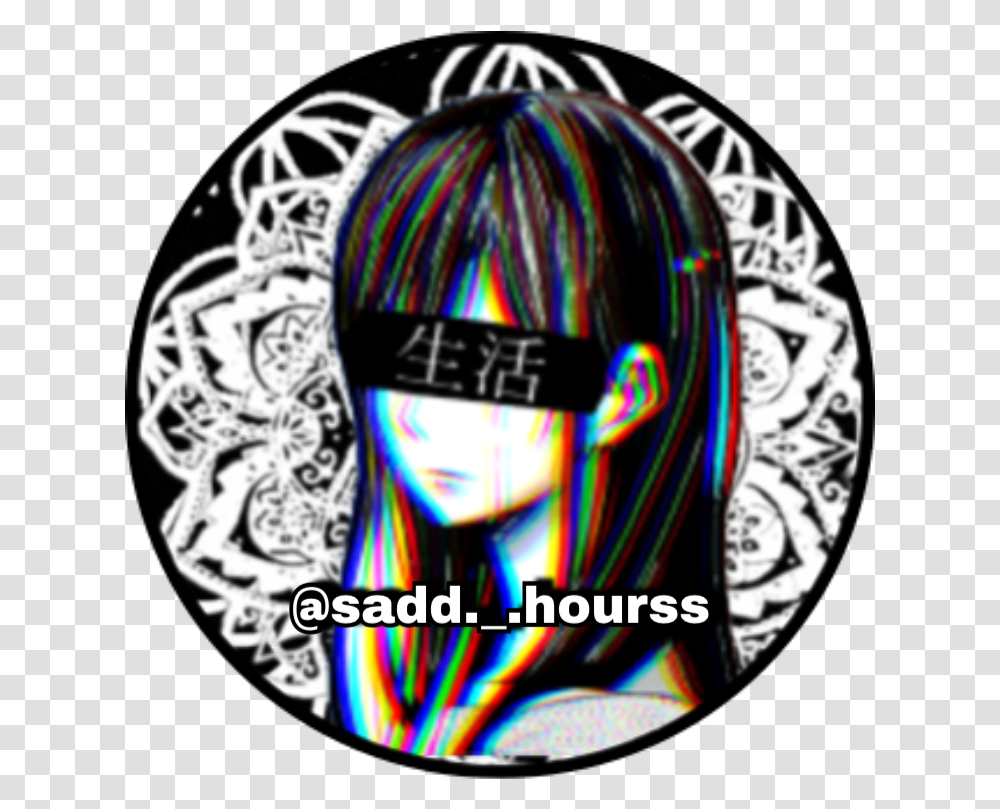 Pfp Sad Depression Depressed Freetoedit Aesthetic Depressed Sad Anime Profile, Helmet, Clothing, Art, Doodle Transparent Png