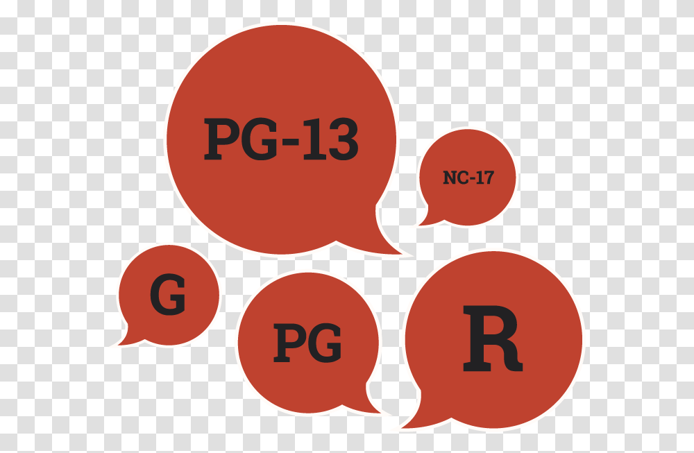 Pg 13 Rating Logo Circle, Label, Word, Number Transparent Png