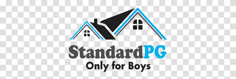 Pg Accomodation In Hoshiarpur Pg For Boys Logo, Building, Lighting, Triangle, Urban Transparent Png