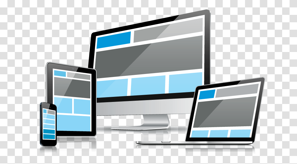 Pginas Web Megacros Responsive Websites, Computer, Electronics, Pc, LCD Screen Transparent Png