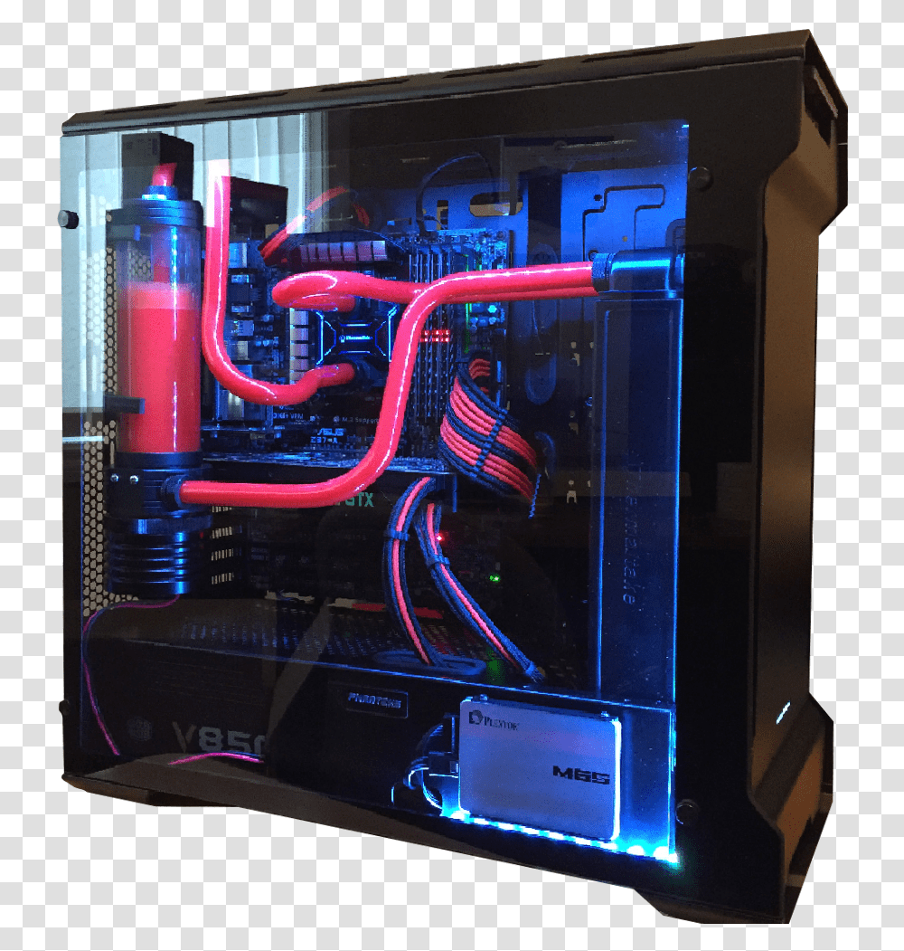 Phanteks Enthoo Evolv Atx Tempered Glass Water Cooling, Arcade Game Machine, Pc, Computer, Electronics Transparent Png
