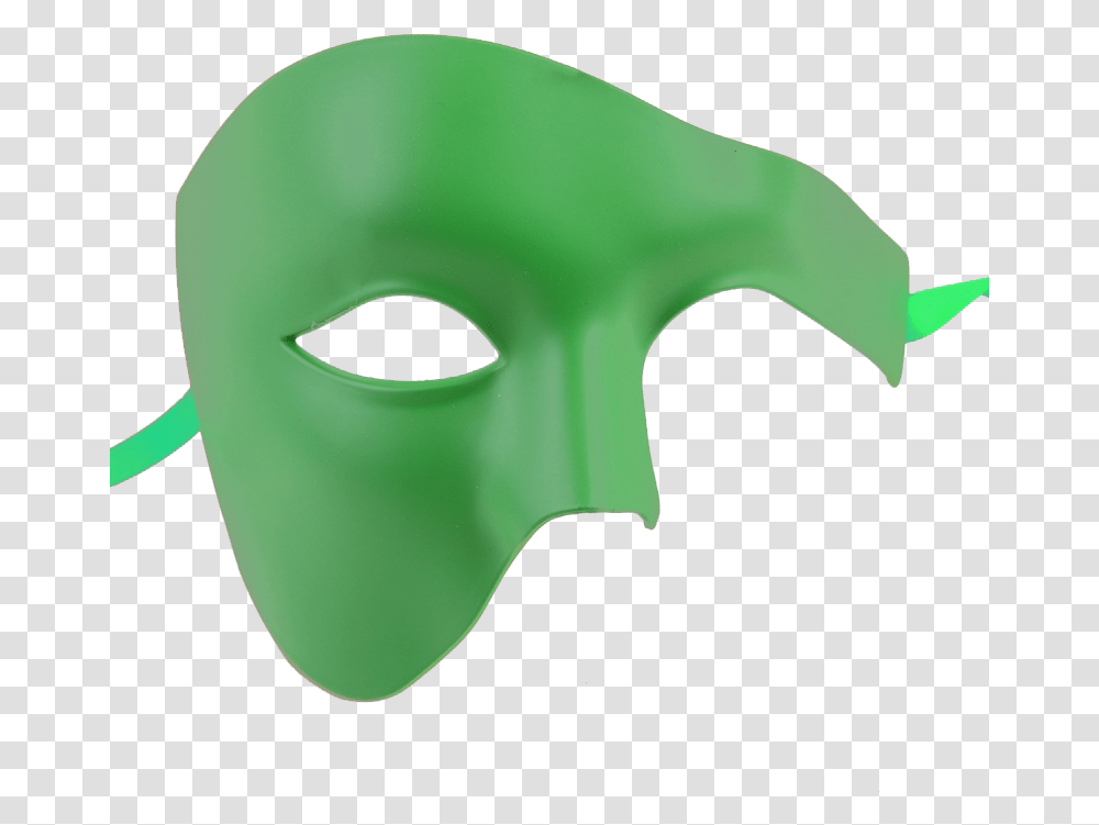 Phantom Of The Opera Mask Mask, Green, Alien Transparent Png