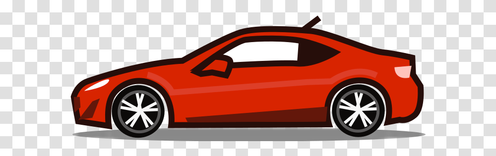 Phantom Open Emoji 1f697 Sport Car In Red Background, Vehicle, Transportation, Automobile, Bag Transparent Png