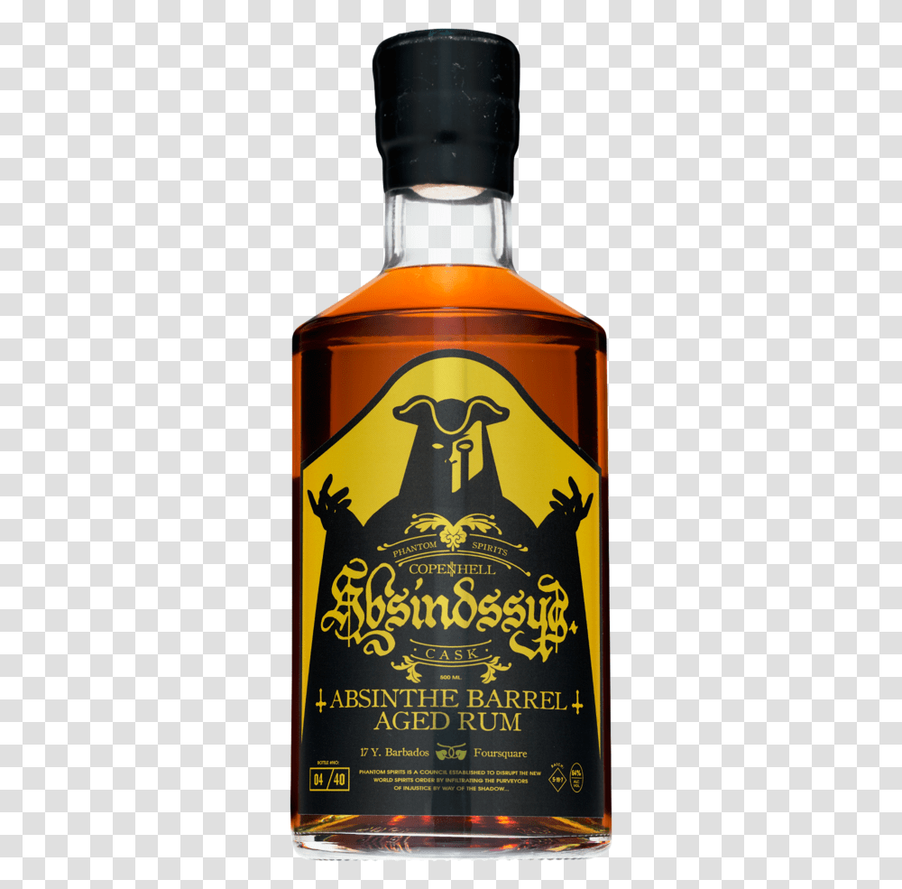 Phantom Spirits Copenhell Absindssyg Cask Foursquare Grain Whisky, Beer, Alcohol, Beverage, Drink Transparent Png