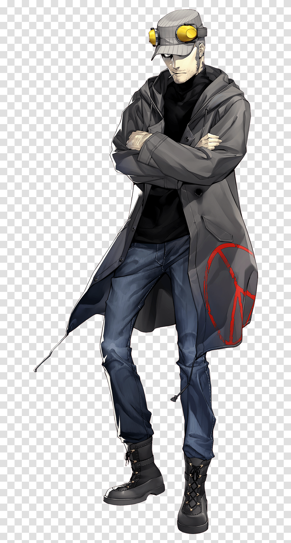 Phantom Thief Vigilantism A Persona 5 Worm Crossover Iwai Persona Screen, Clothing, Apparel, Helmet, Coat Transparent Png