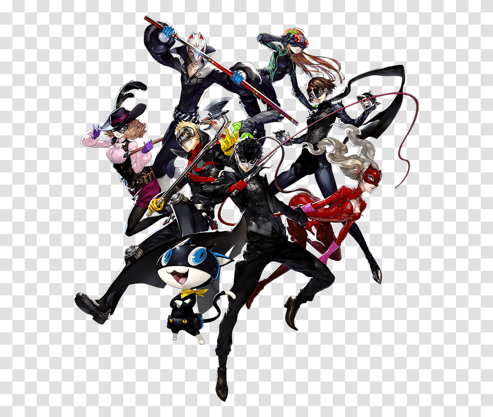 Phantom Thieves Of Hearts Spirit, Person, People, Ninja Transparent Png