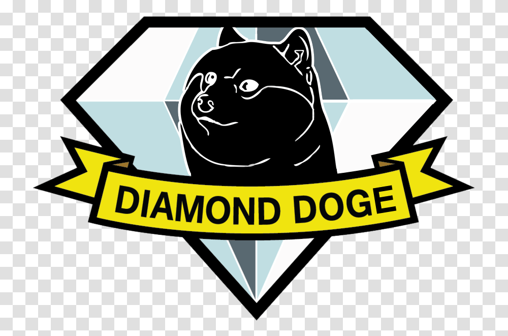 Phantom Zeroes Pain Gear Solid Big Dogepng Clipart Diamond Dogs Logo, Label, Mammal Transparent Png