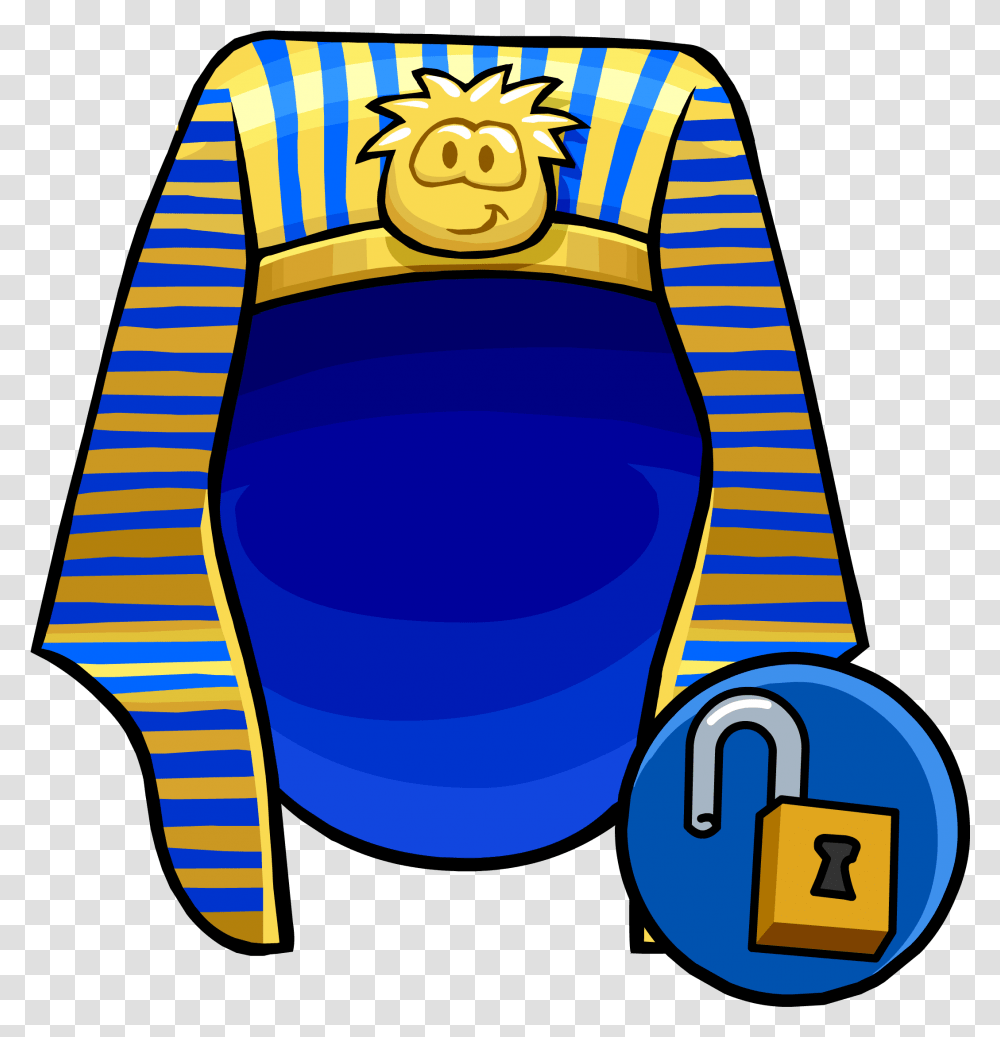 Pharaoh Headdress Unlockable Icon Pharaoh Hat, Clothing, Apparel, Security, Sleeve Transparent Png