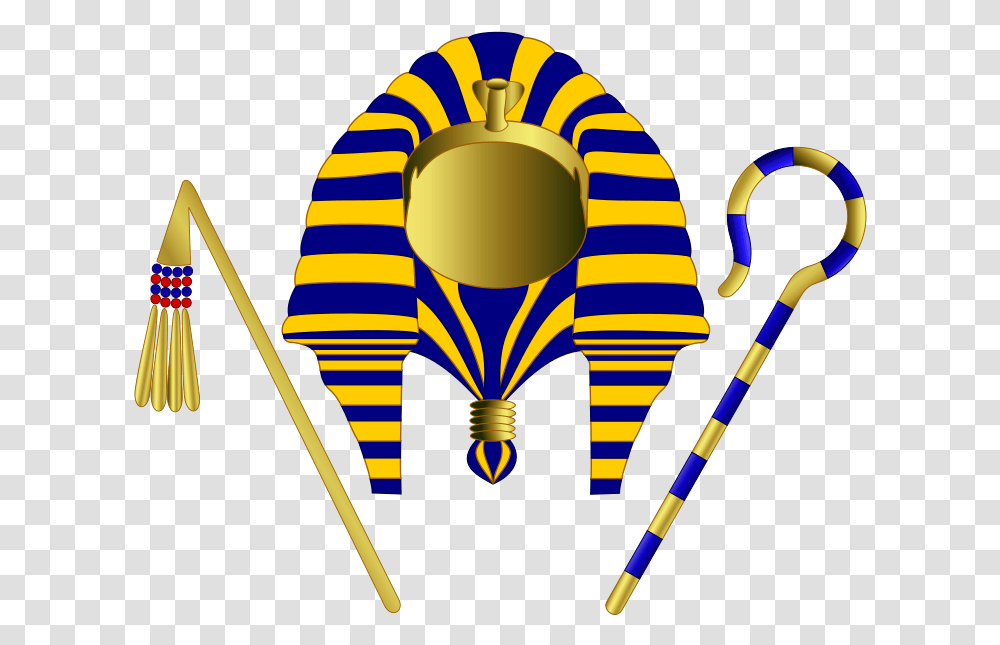 Pharaoh's Staff Clipart Download Corona Del Faraon Egipcio, Hot Air Balloon, Aircraft, Vehicle, Transportation Transparent Png