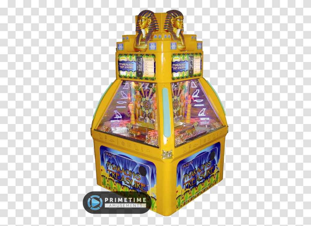 Pharaoh's Treasure Coin Pusher By Family Fun Companies Pharaoh's Treasure Arcade Game, Arcade Game Machine Transparent Png