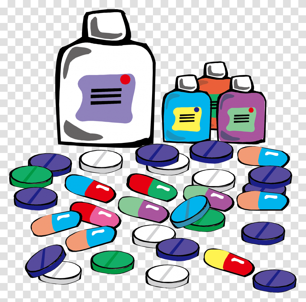 Pharmaceutical Drug Clipart, Medication, Pill, Bottle, Capsule Transparent Png