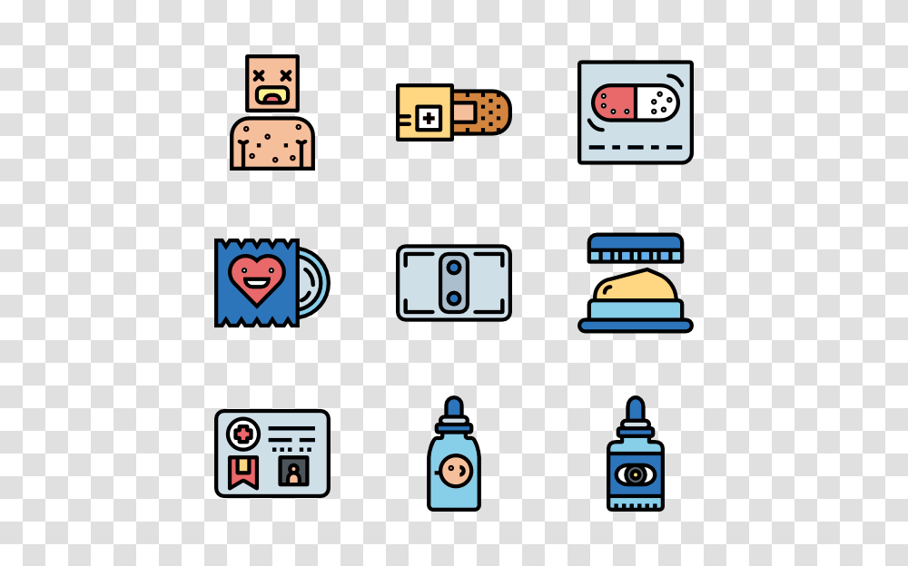 Pharmacy Icon Packs, Pac Man, Word, Robot Transparent Png