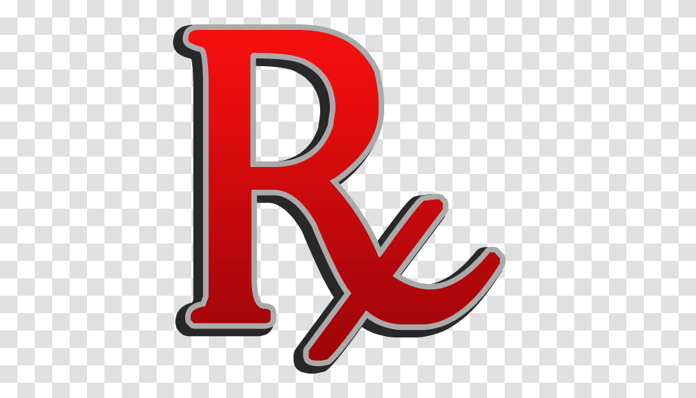Pharmacy Logo Rx Clipart Image, Number, Alphabet Transparent Png