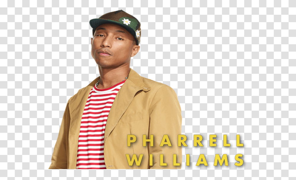 Pharrell Williams Full Body, Person, Human, Apparel Transparent Png
