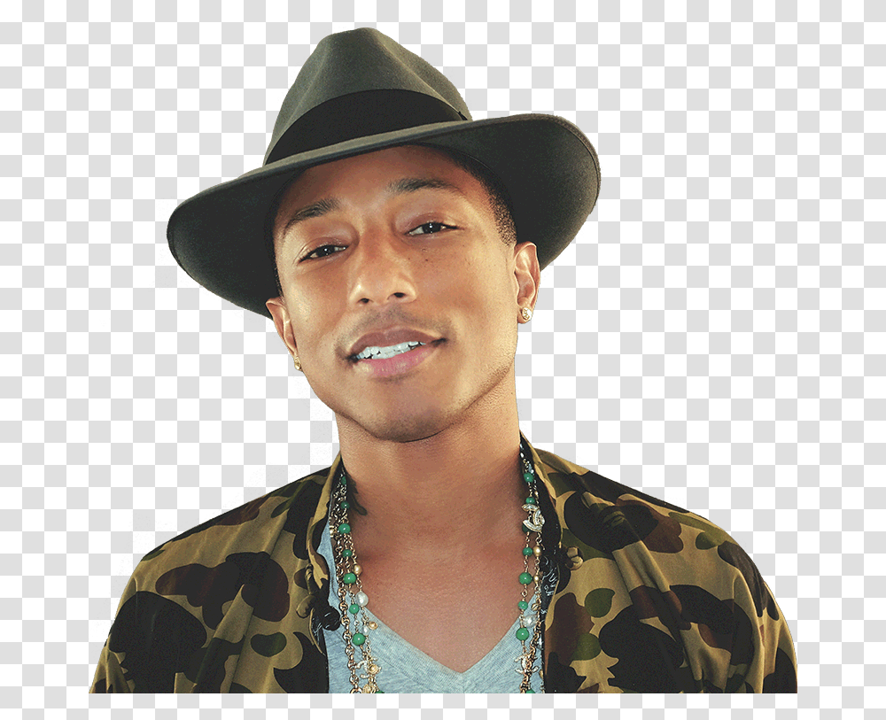 Pharrell Williams Jewels Pharrell Williams, Apparel, Person, Human Transparent Png