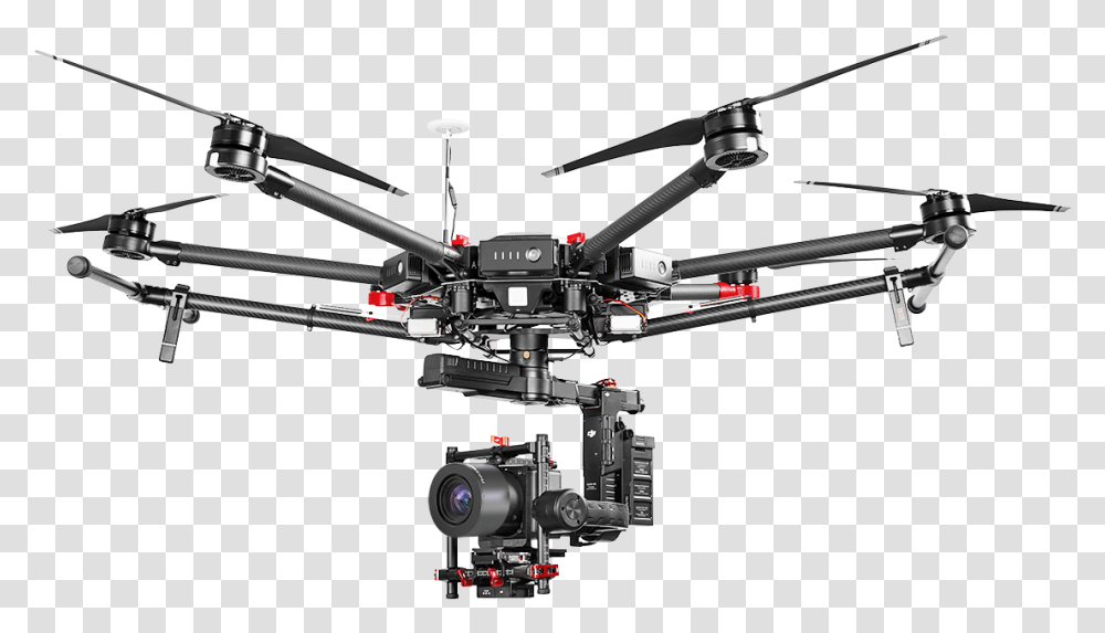 Phase One Industrial Ixm 100 Camera With Dji M600 Pro Matrice 600 Phase One, Rotor, Coil, Machine, Spiral Transparent Png