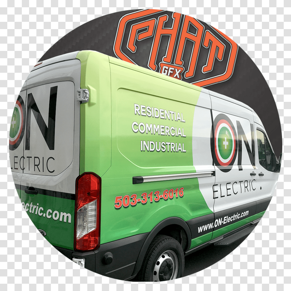 Phat Gfx Custom Wraps For Cars Trucks And Fleet Vehicles Compact Van, Word, Transportation, Moving Van, Text Transparent Png