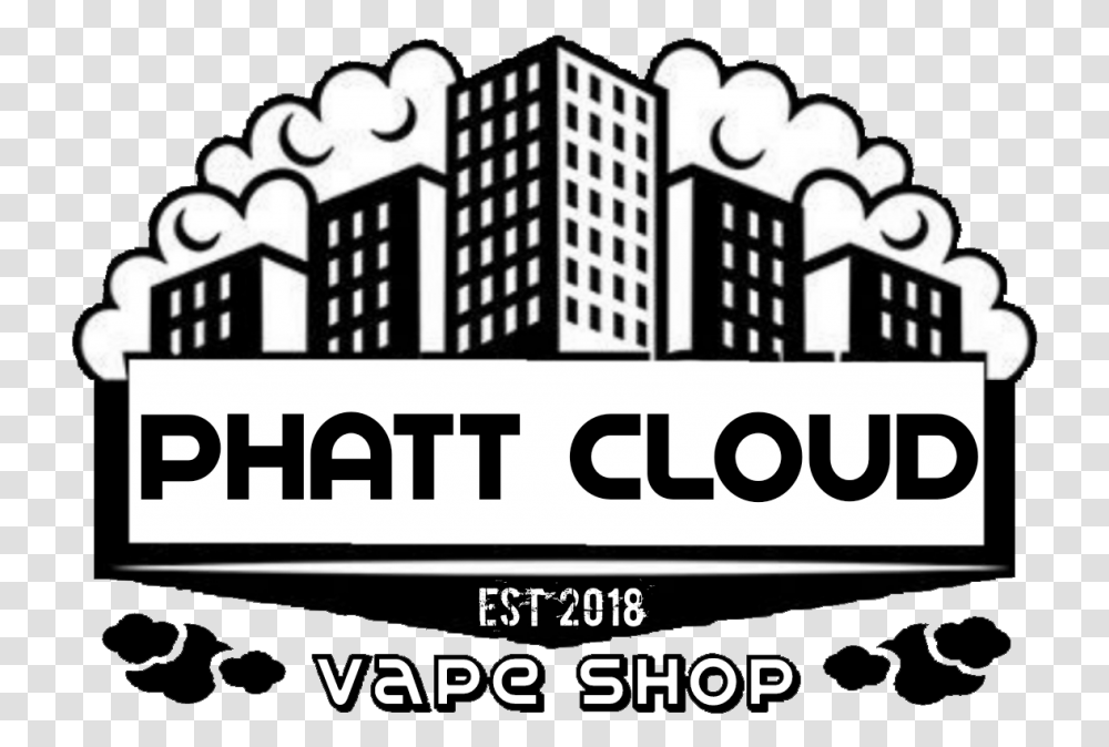Phatt Cloud - All Your Vaping Needs Clip Art, Interior Design, Word, Text, Logo Transparent Png