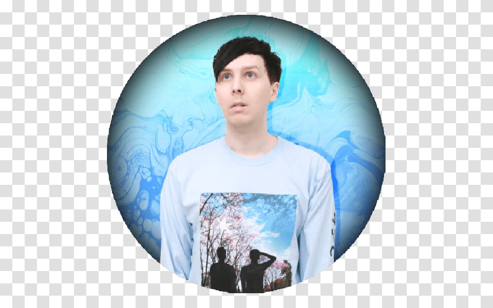 Phil Iconsplease Likereblog And Give Credit If Using Dan And Phil Merch Jumpers, Person, Sleeve, T-Shirt Transparent Png