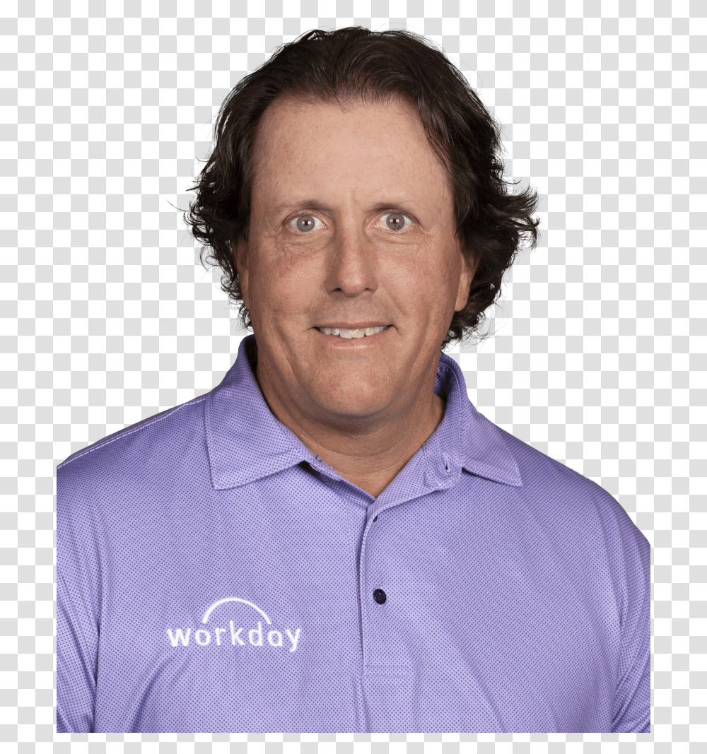 Phil Mickelson, Person, Human, Shirt Transparent Png