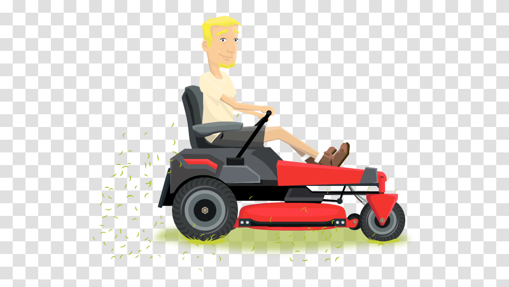 Phil Mowing The Lawn Riding Mower, Wheel, Machine, Lawn Mower, Tool Transparent Png