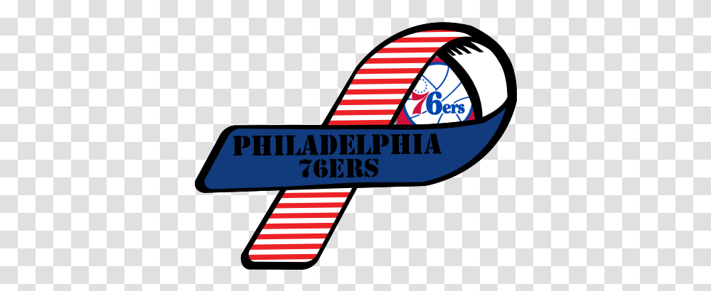 Philadelphia 76ers Custom Ribbon, Label, Text, Clothing, Flag Transparent Png