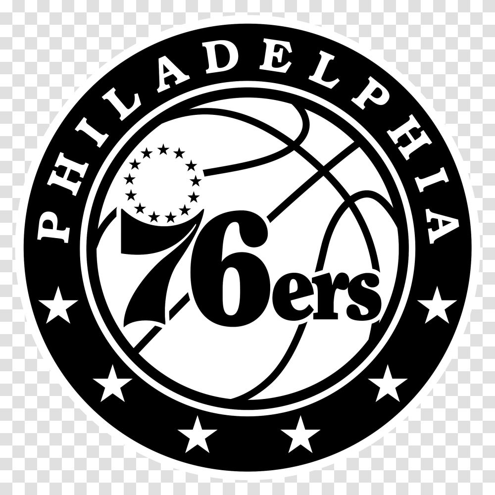 Philadelphia 76ers Logo, Label, Emblem Transparent Png