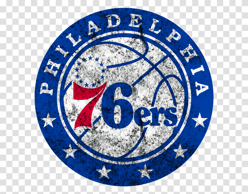 Philadelphia 76ers Logo, Trademark, Rug, Emblem Transparent Png