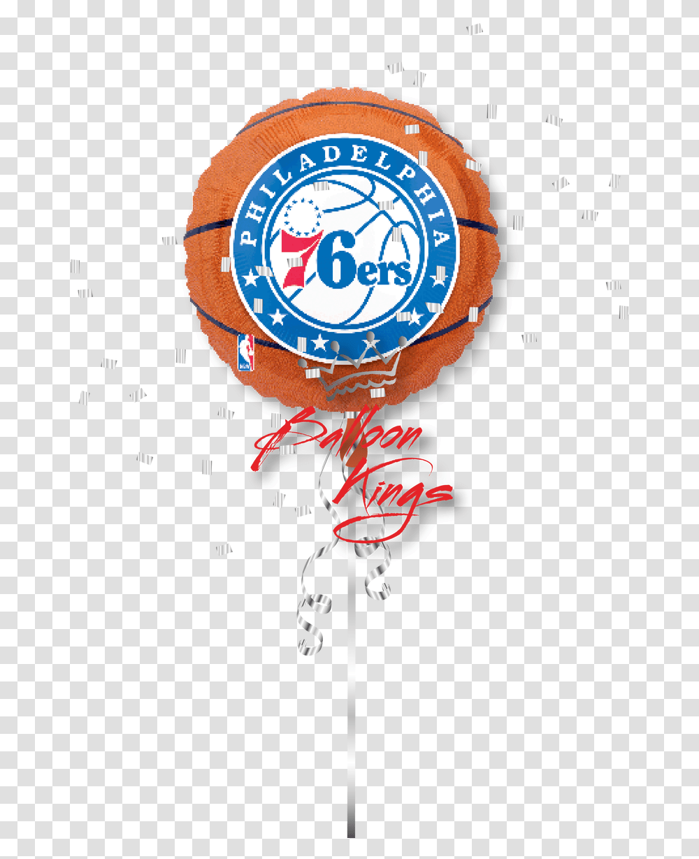 Philadelphia 76ers Logo Toronto Raptors Balloons, Trademark, Paper, Confetti Transparent Png