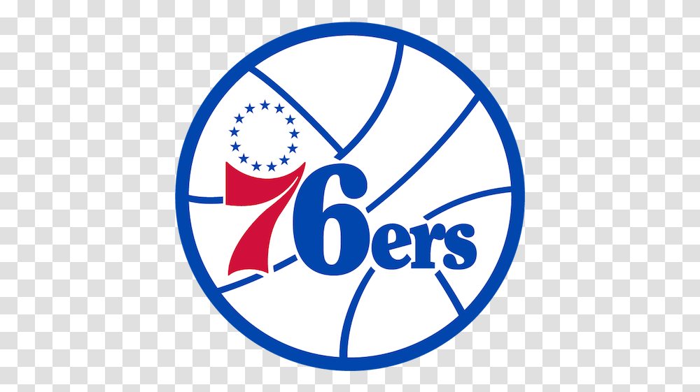 Philadelphia 76ers Philadelphia 76ers Logo, Symbol, Trademark, Badge, Volleyball Transparent Png