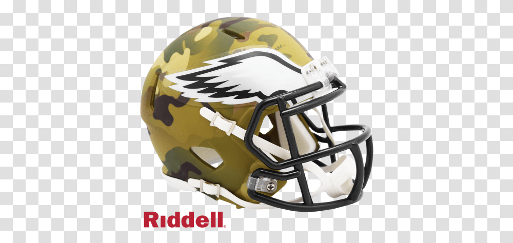 Philadelphia Eagles Camo Mini Speed Browns Helmet 2020, Clothing, Apparel, Football Helmet, American Football Transparent Png