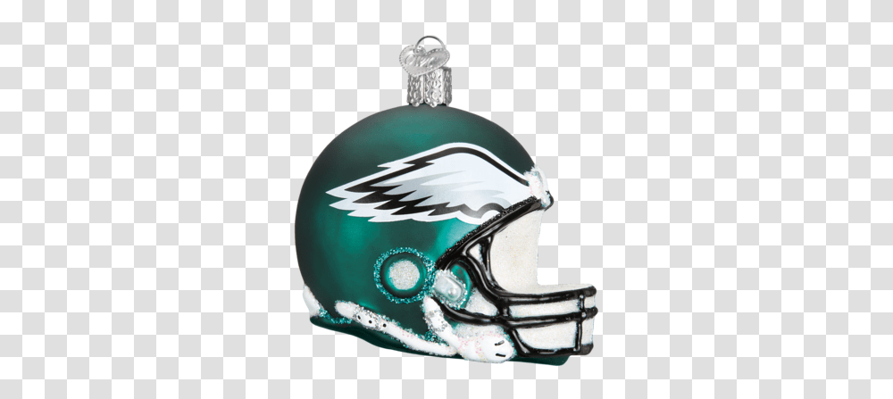 Philadelphia Eagles Helmet Old World Christmas, Apparel, Crash Helmet, Lamp Transparent Png
