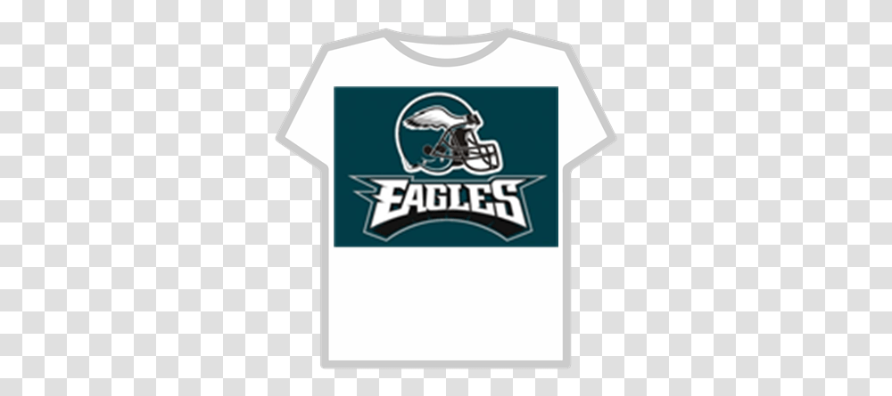 Philadelphia Eagles Logo Roblox Philadelphia Eagles, Clothing, Label, Text, Shirt Transparent Png