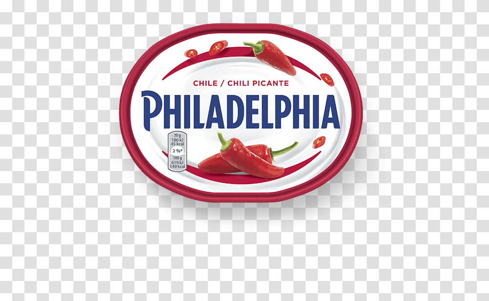 Philadelphia Garlic And Herb, Food, Ketchup, Hand Transparent Png