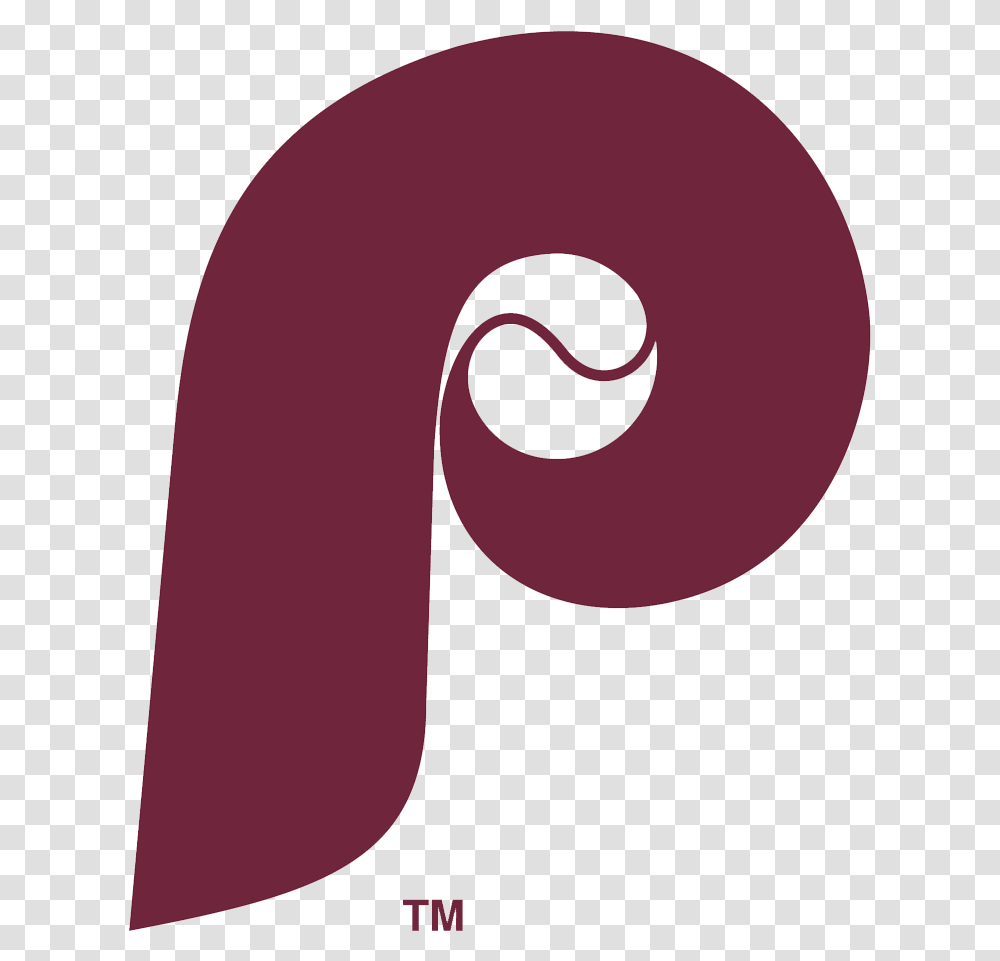 Philadelphia Phillies Old Logo, Label, Spiral, Alphabet Transparent Png
