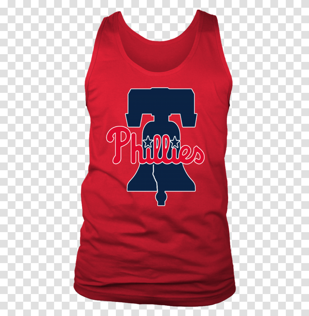 Philadelphia Phillies Unvei New Primary Logo T Shirt Nupe Tank Top, Pillow, Cushion, Person Transparent Png