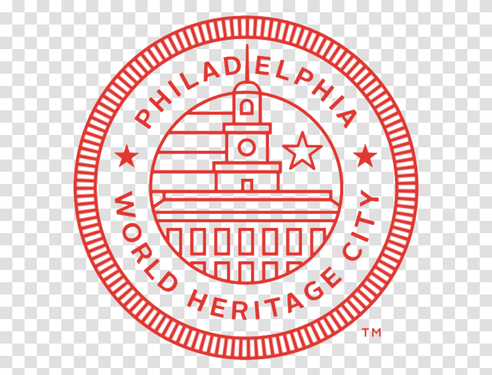 Philadelphia World Heritage City Circle, Logo, Trademark, Badge Transparent Png