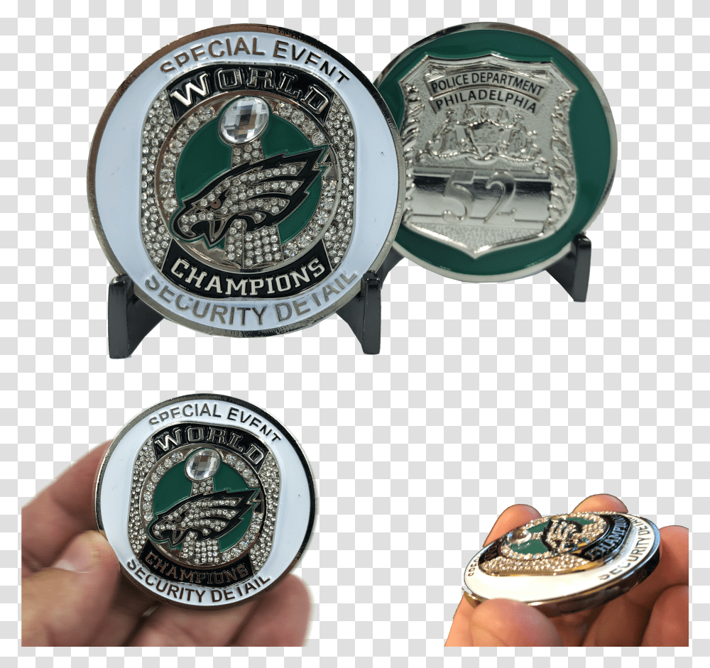 Philadephia Police Badge Eagles Super Bowl Ring With Transparent Png