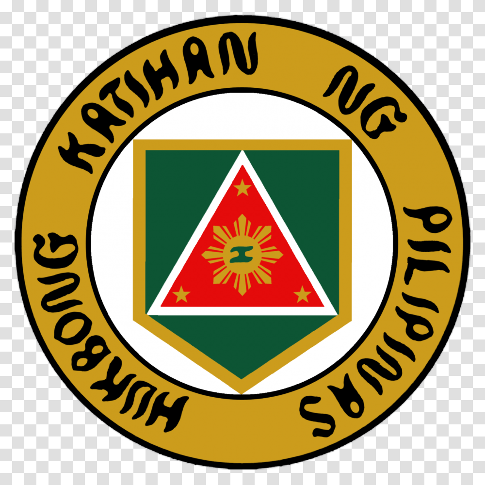 Philippine Army Official Seal, Logo, Trademark, Emblem Transparent Png
