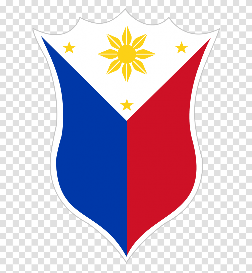 Philippine Flag Hd Free Vector Clipart, Armor, Shield, Label Transparent Png