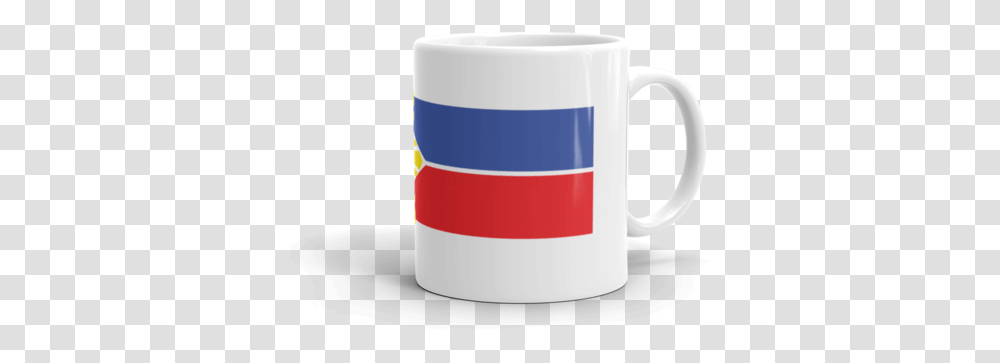Philippine Flag Mug Sold By Graphxfactory Serveware, Coffee Cup, Tape Transparent Png