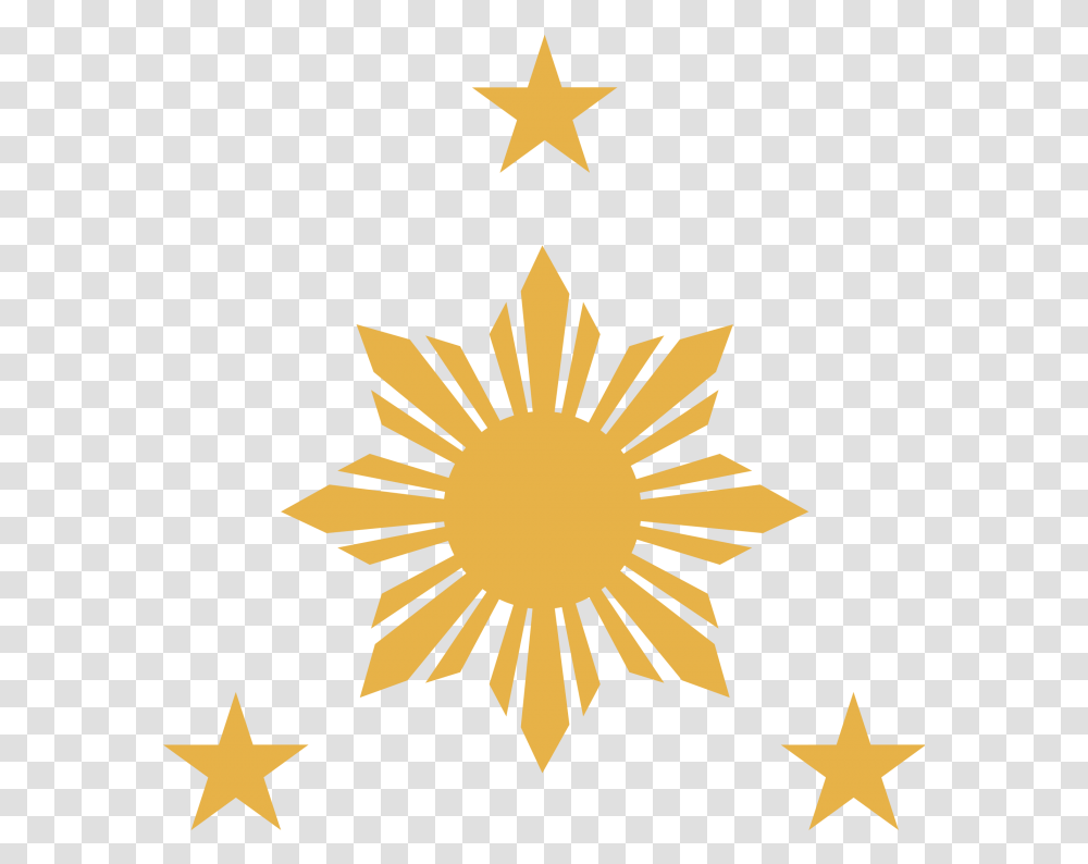 Philippine Flag Sun, Star Symbol, Poster, Advertisement Transparent Png