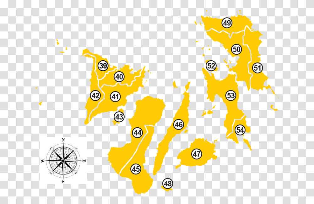 Philippine Map, Bird, Number Transparent Png