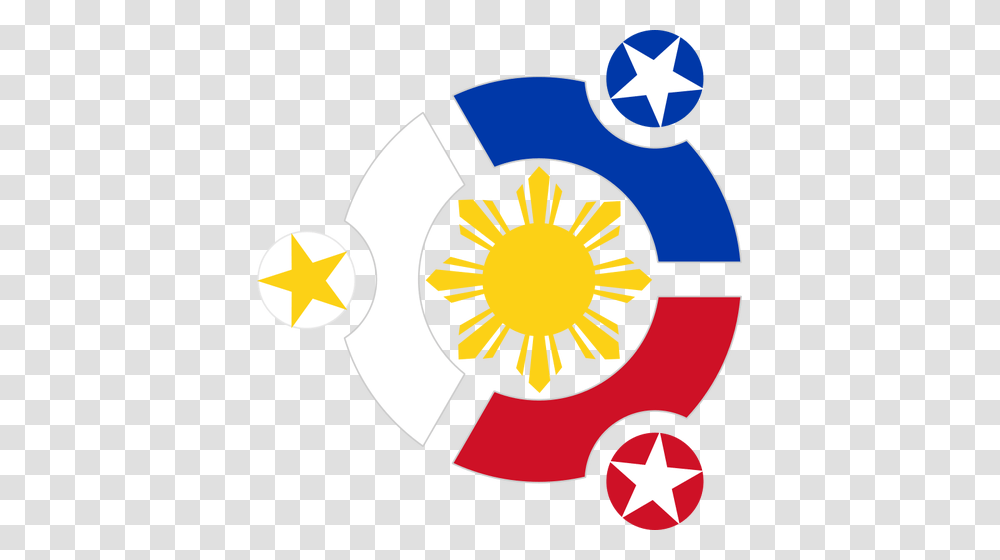 Philippines Clipart, Logo, Trademark, Star Symbol Transparent Png