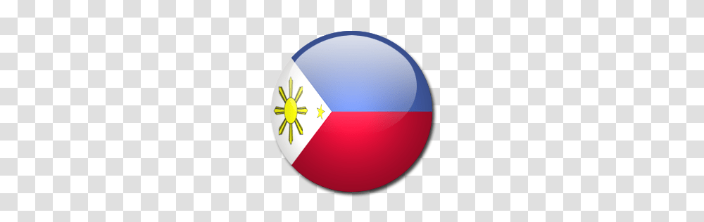 Philippines Flag Icon Download Rounded World Flags Icons, Balloon, Logo, Trademark Transparent Png
