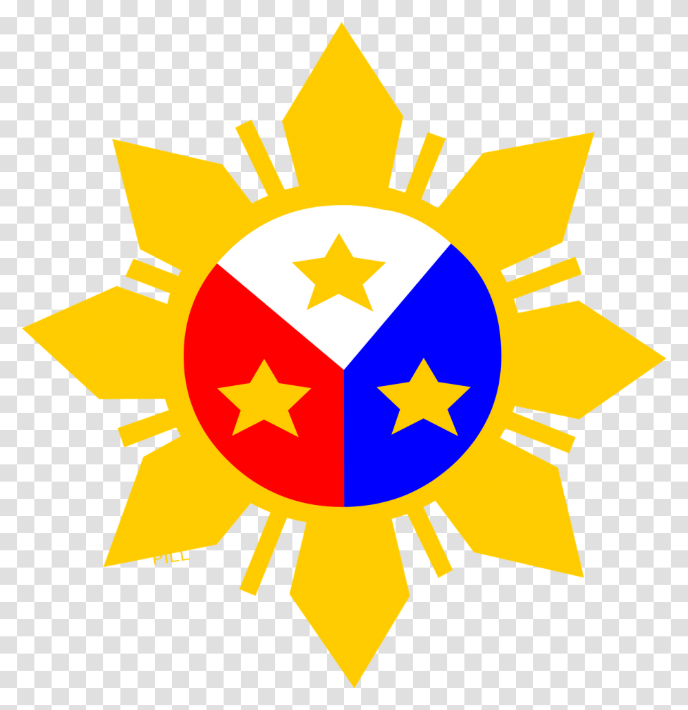 Philippines Sun Logo, Sky, Outdoors, Nature Transparent Png