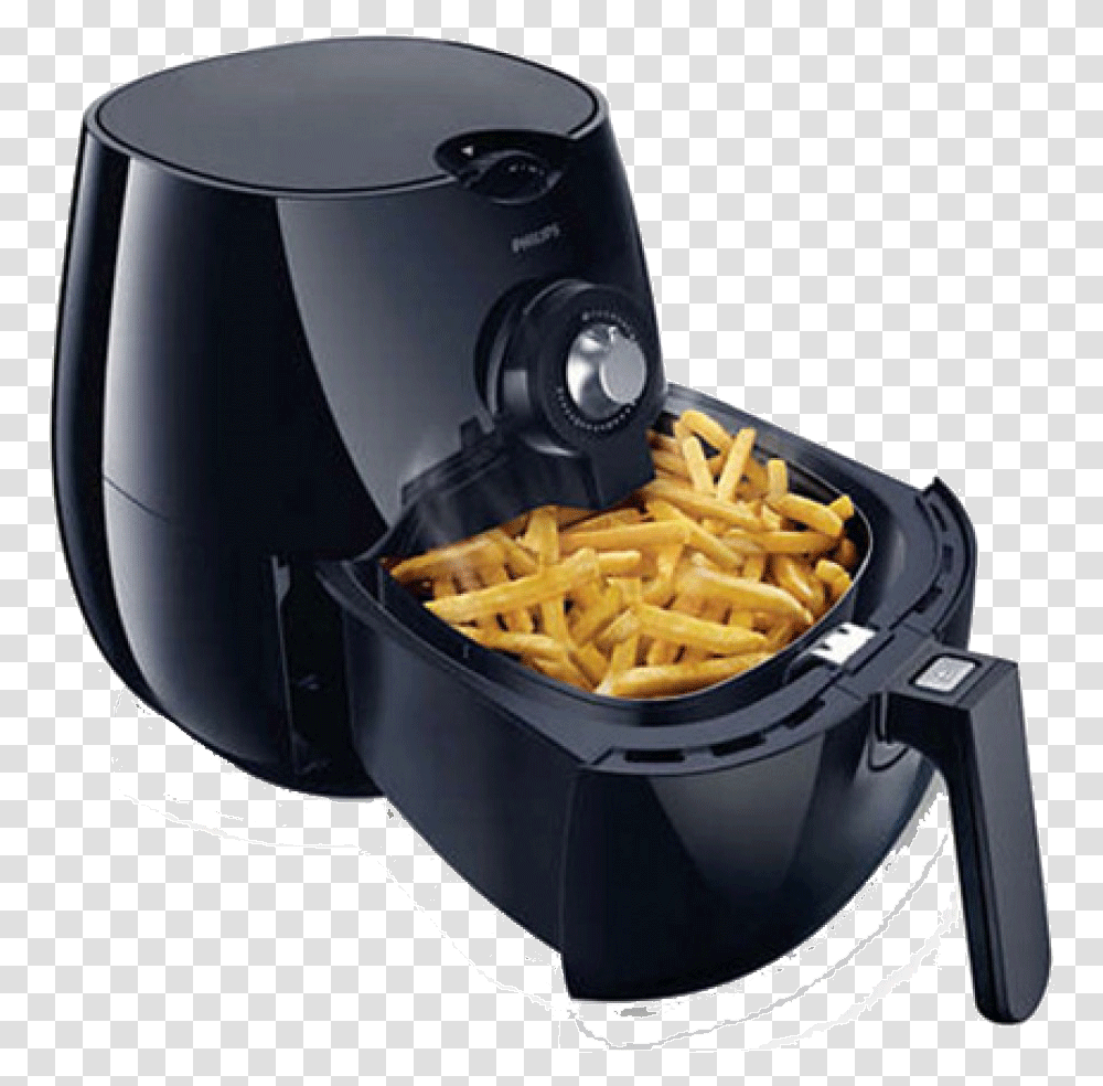 Philips Air Fryer Black Hd9220 Pc Airfryer Philips Price, Mixer, Appliance, Food, Helmet Transparent Png